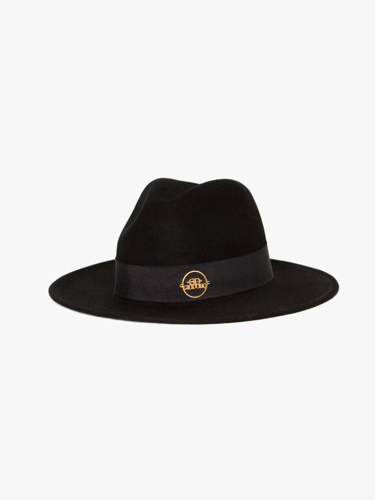 Alvossi Fedora Black Felt Hat