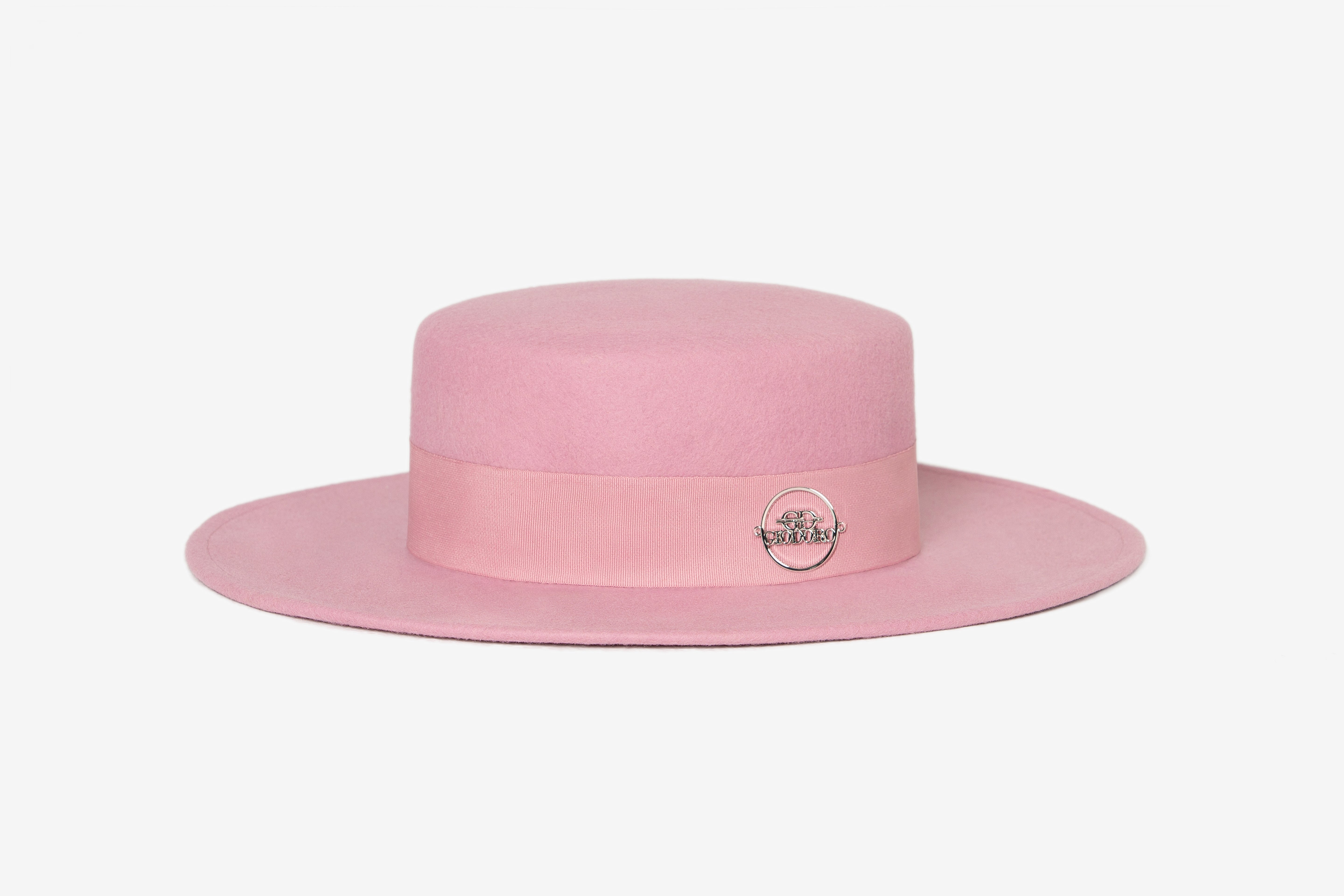 Gidoa Felt Canotier Hat