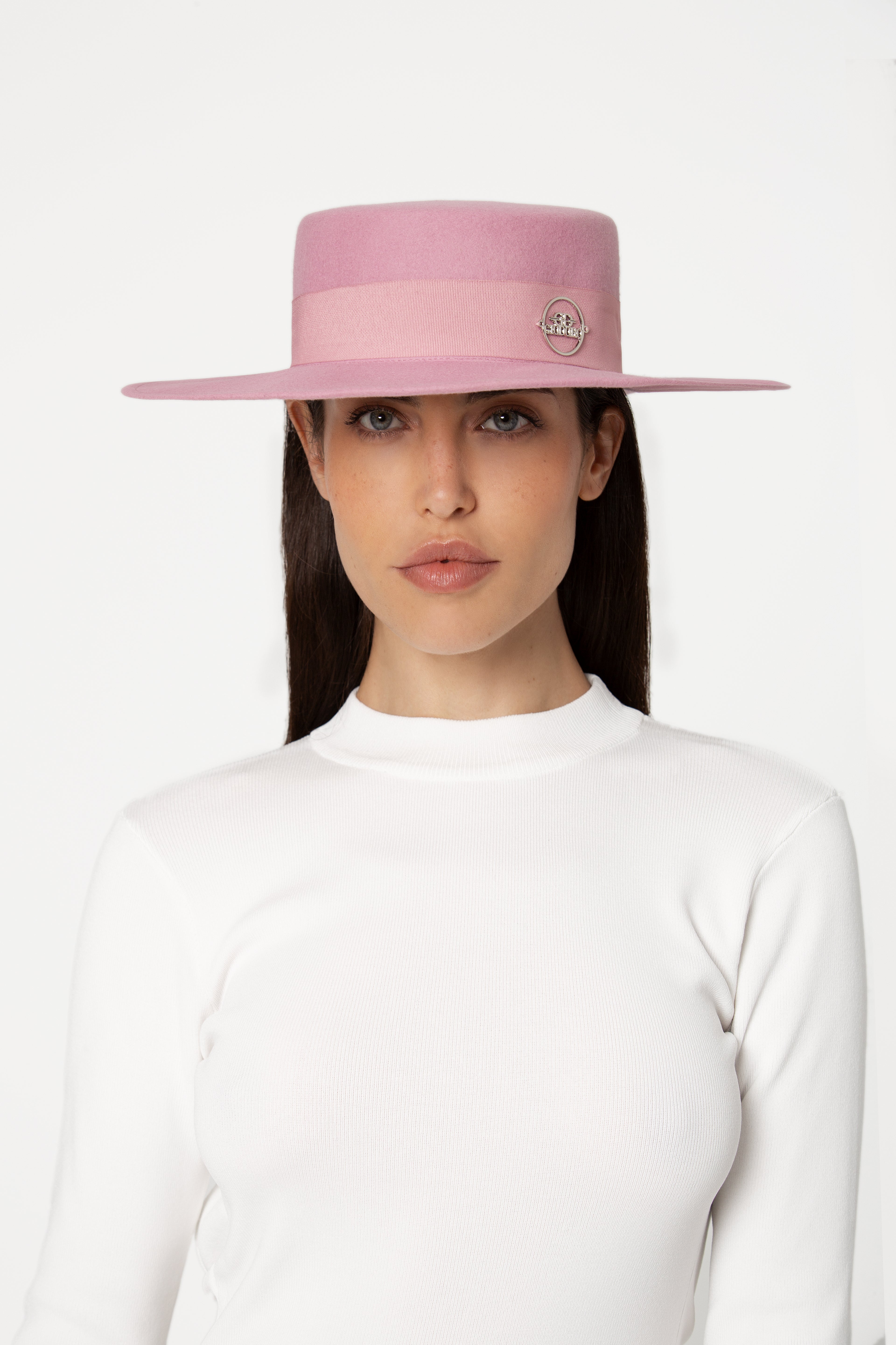 Gidoa Felt Canotier Hat