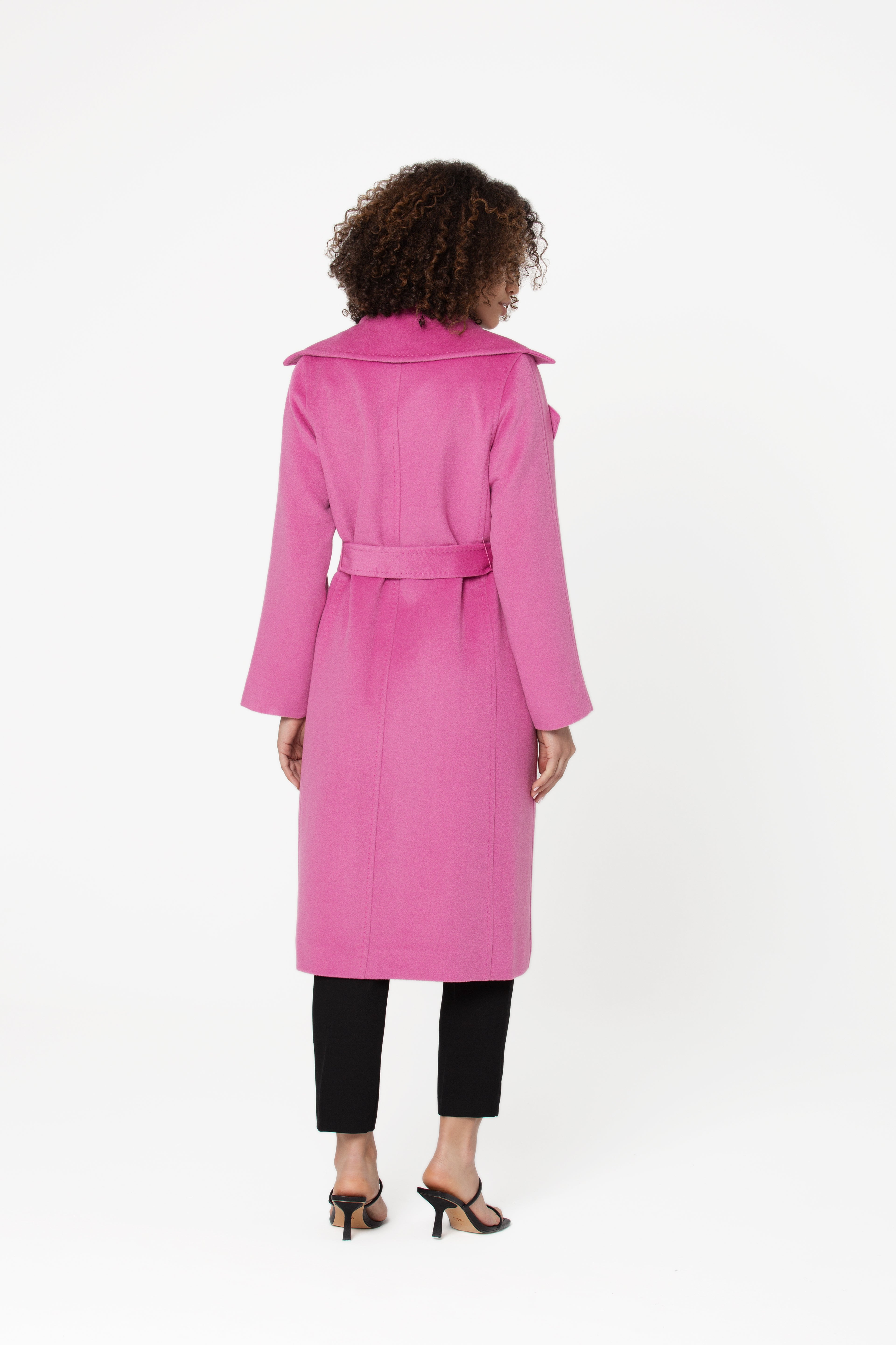 Boccani Belted Wool Coat