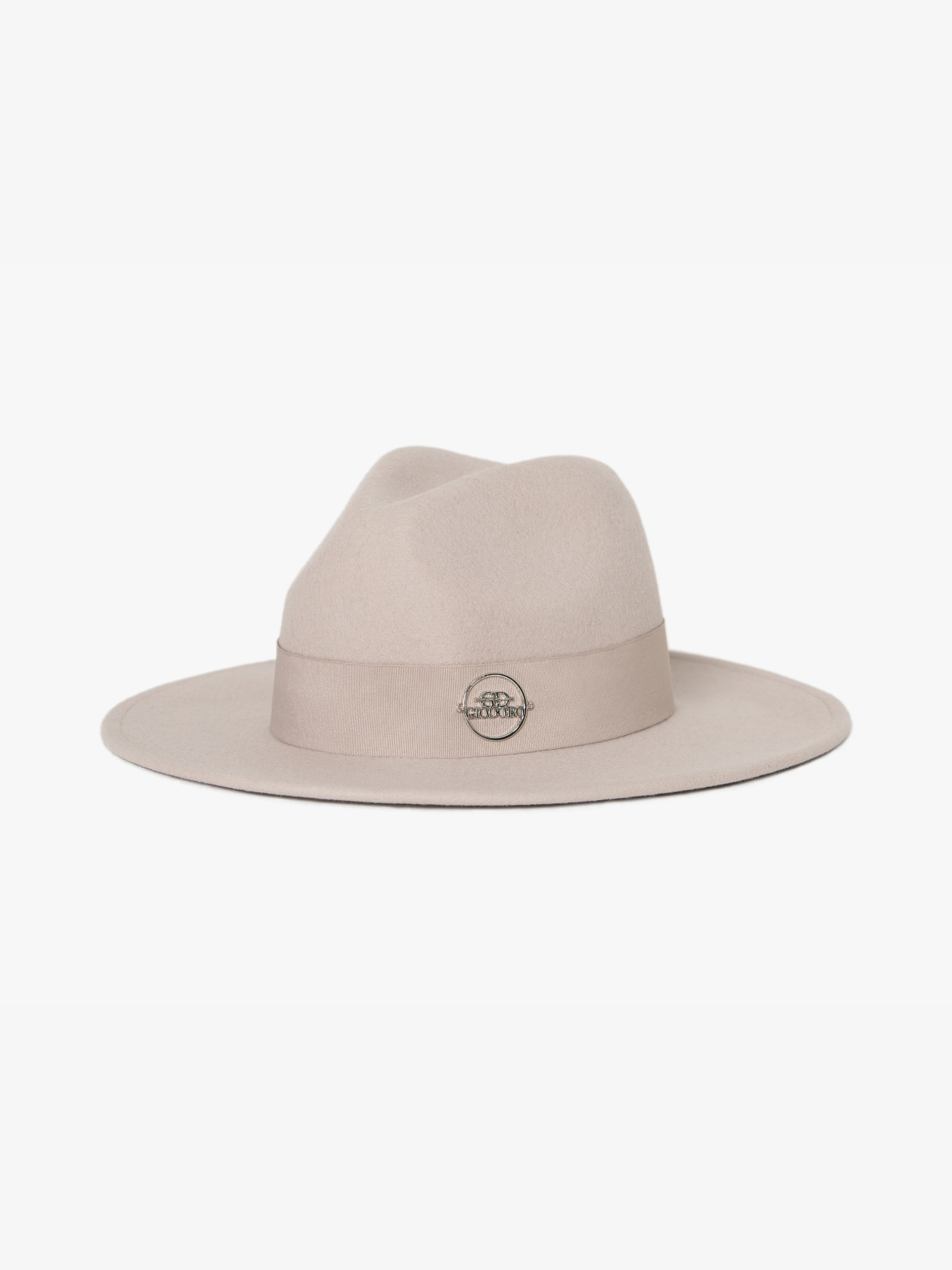 Alvossi Fedora Felt Hat in Grey Color